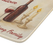 Planche À Découper Personalized Family Name Shabbat Shalom (Coin)