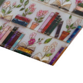 Planche À Découper Personalized Floral Bookshelf Cutting Board (Coin)