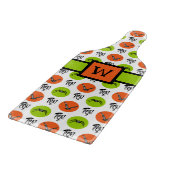 Planche À Découper Personalized Halloween Pattern Custom Monogram (Coin)