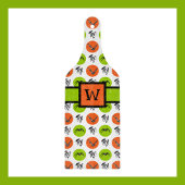 Planche À Découper Personalized Halloween Pattern Custom Monogram