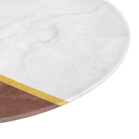 Planche À Découper Personalized Last Name Est Date Round Glass (Coin)