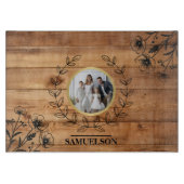 Planche À Découper Personalized Photo Keepsake Cutting Board (Devant)