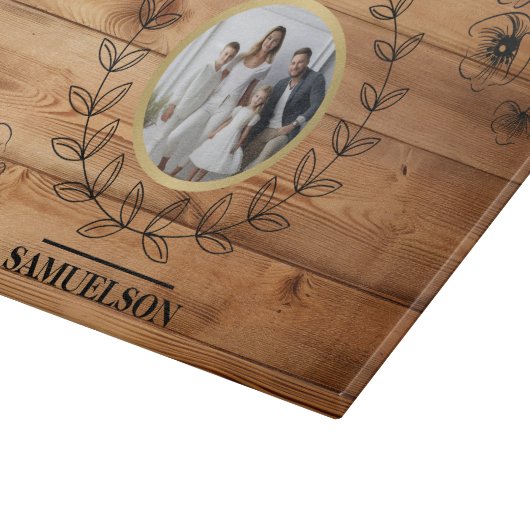 Planche À Découper Personalized Photo Keepsake Cutting Board (Coin)
