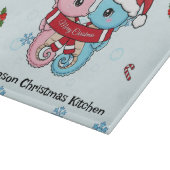 Planche À Découper Personalized Seahorse Christmas Cutting Board (Coin)