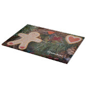 Planche À Découper Personnalisable : Bonhomme en pain d'épice (Coin)