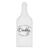 Planche À Découper Personnalisé avec l'année depuis Grill Master papa (Devant)