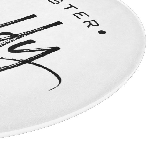 Planche À Découper Personnalisé avec Year Grill Master Daddy (Coin)