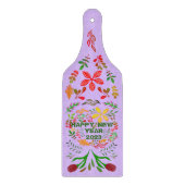 PLANCHE À DÉCOUPER PERSONNALISÉ HEUREUX NOUVEL AN 20XX (Devant)