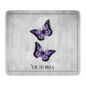 Planche à découper personnalisée à base de papillo (Devant)