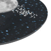 Planche à découper personnalisée lunaire (Coin)