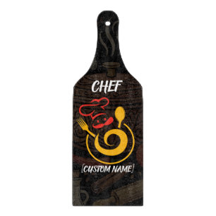 Planche à découper personnalisée pour chef
