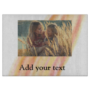 Planche À Découper personnaliser ajouter votre photo noël eau personn