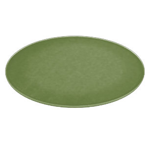 Planche À Découper Personnaliser de couleur solide Moss Green Arrièr