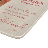 Planche À Découper Personnaliser, Félicitations RCIA, catholique, rou (Coin)