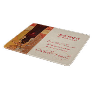 Planche À Découper Personnaliser, Félicitations RCIA, catholique, rou