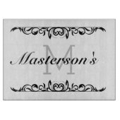 Planche À Découper Personnaliser la bordure de défilement (Devant)