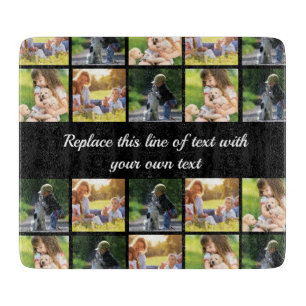 Planche À Découper Personnaliser le collage photo et le texte