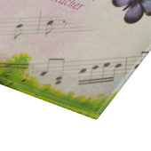 Planche À Découper Personnaliser, Musique Papillons Merci Enseignant (Coin)