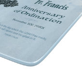 Planche À Découper Personnaliser, Ordination Anniversaire Prêtre, Cro (Coin)