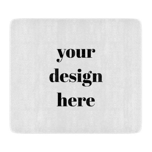 Planche À Découper Personnaliser ou Customiser (Devant)