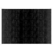 Planche À Découper Personnaliser simple Noir couleur solide (Devant)