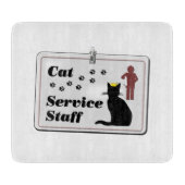 Planche À Découper Personnel Du Service Des Cat (Devant)