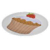 Planche À Découper Petit Bun à la Fraise Mignon (Coin)