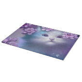 Planche À Découper Petit chaton mignon (Coin)