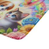 Planche À Découper Petit chiot/chiot/chaton (Coin)