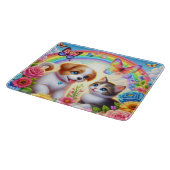 Planche À Découper Petit chiot/chiot/chaton (Coin)