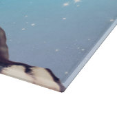 Planche À Découper Petit chiot français Bulldog Blue Cutboard (Coin)