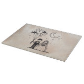 Planche À Découper Petit Couple Effrayant (Coin)