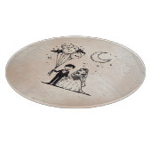 Planche À Découper Petit Couple Effrayant (Coin)