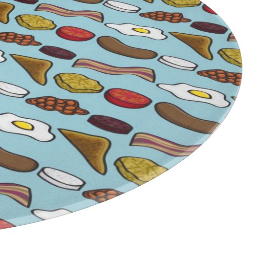 Planche À Découper Petit déjeuner frit (Coin)