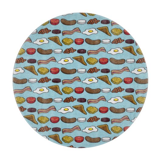 Planche À Découper Petit déjeuner frit (Devant)