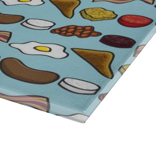 Planche À Découper Petit déjeuner frit (Coin)