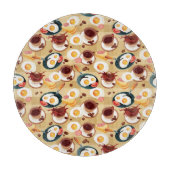 Planche À Découper Petit déjeuner Motif 3 (Devant)