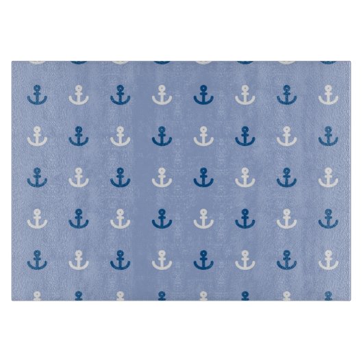 Planche À Découper Petit motif mignon d'Ancre (Devant)