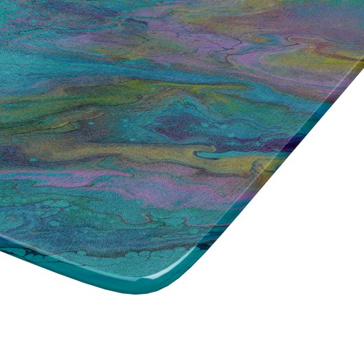 Planche À Découper Petite caisse en verre (Coin)