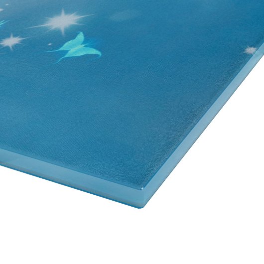 Planche À Découper Petite fée dansant sur la lune (Coin)