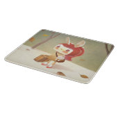 Planche À Découper Petite fille perdue dans la forêt (Coin)