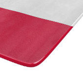 Planche À Découper Petite planche de coupe en verre avec drapeau de l (Coin)