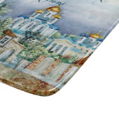 Planche À Découper Petite ville provinciale Zadonsk aquarelle (Coin)