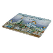 Planche À Découper Petite ville provinciale Zadonsk aquarelle (Coin)