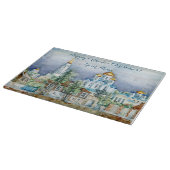 Planche À Découper Petite ville provinciale Zadonsk aquarelle (Coin)