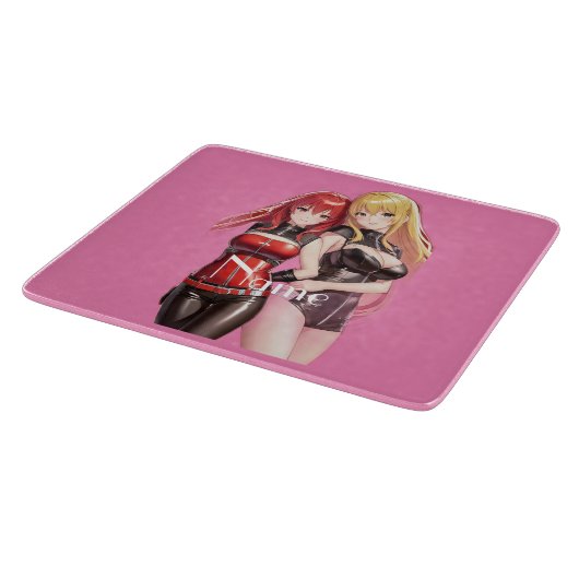 Planche À Découper Petites filles Anime Thunder_Cove (Coin)