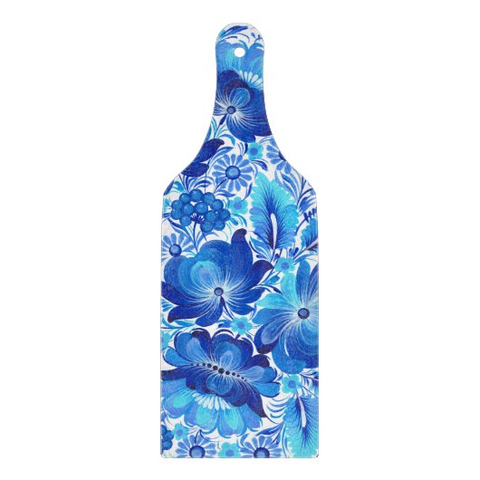 Planche À Découper Petrikivka Ukrainian traditional folk art.  (Devant)