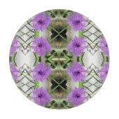 Planche À Découper Petunias mexicain et Latticework (Devant)