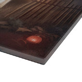 Planche À Découper Peur d'Halloween Bulldog (Coin)