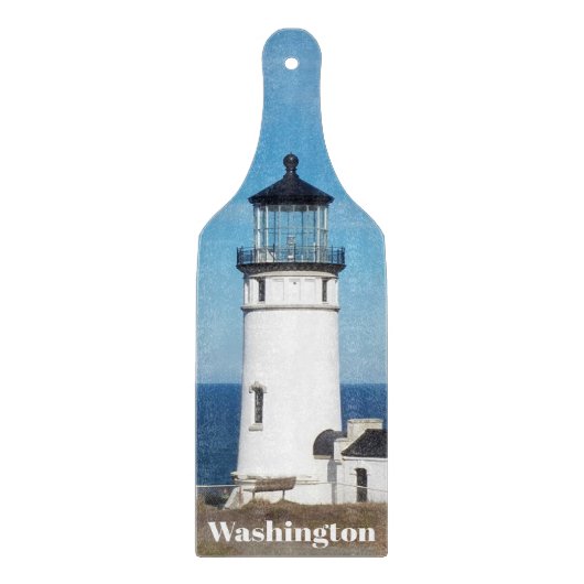 Planche À Découper Phare côtier de Washington North Head (Devant)